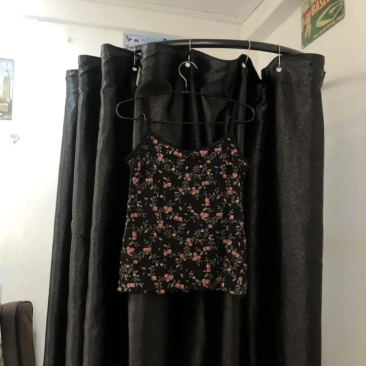 Vintage azalea black sleeveless